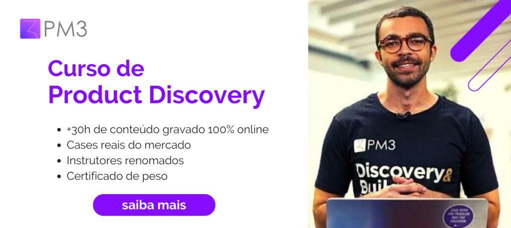 a foto mostra will sertório, instrutor do curso de product discovery da pm3